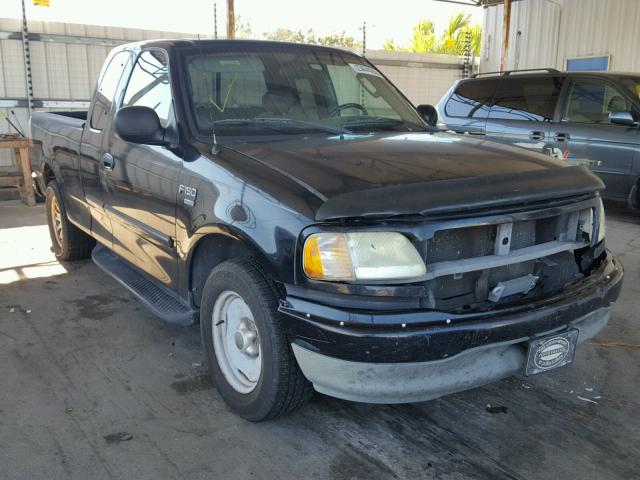 1FTRX17W43NB80917 - 2003 FORD F150 BLACK photo 1