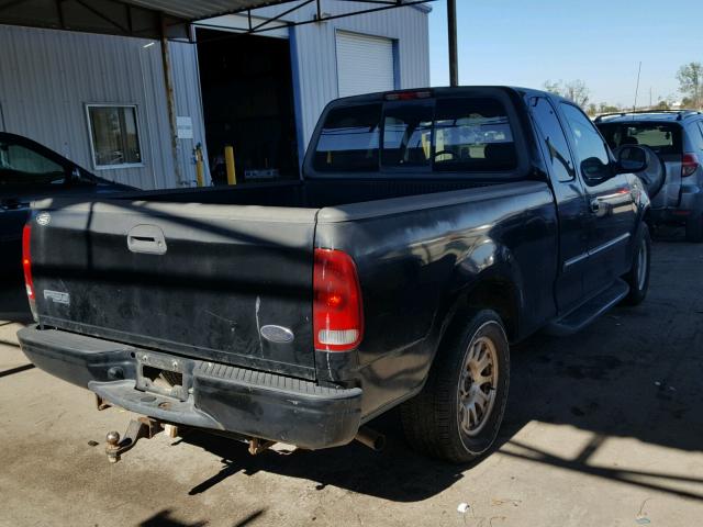 1FTRX17W43NB80917 - 2003 FORD F150 BLACK photo 4