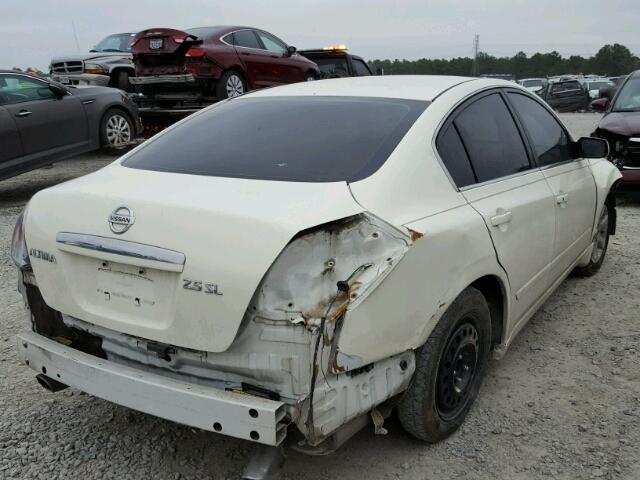 1N4AL21E99N541829 - 2009 NISSAN ALTIMA 2.5 WHITE photo 4