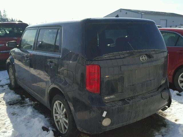 JTLKE50E981004142 - 2008 TOYOTA SCION XB 黑色 照片 3