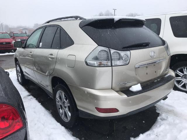 JTJHW31U662002141 - 2006 LEXUS RX 400 TAN photo 3