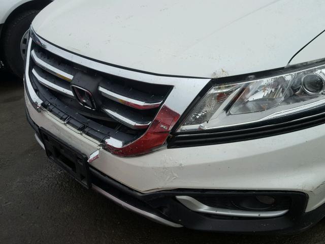 5J6TF1H59EL001701 - 2014 HONDA CROSSTOUR WHITE photo 9