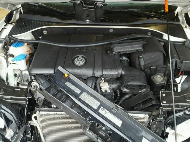 1VWAP7A3XCC085110 - 2012 VOLKSWAGEN PASSAT S თეთრი ფოტო 7