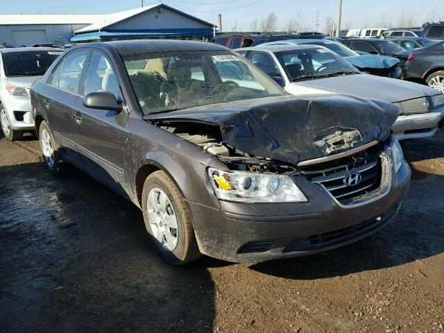 5NPET46CX9H427224 - 2009 HYUNDAI SONATA GLS CHARCOAL photo 1