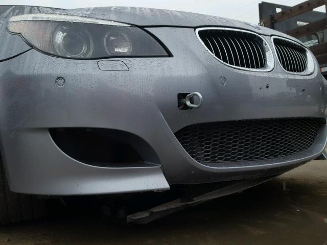 WBSNB93586B583354 - 2006 BMW M5 GRAY photo 9