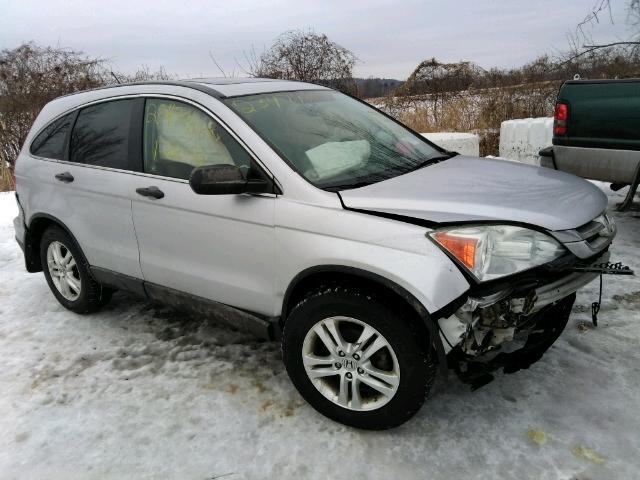 5J6RE4H52AL066012 - 2010 HONDA CR-V EX SILVER photo 1