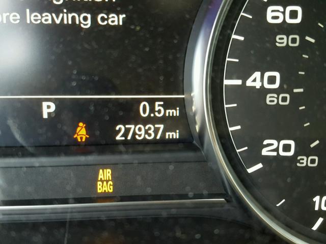 WAUJGAFD9FN033703 - 2015 AUDI A8 QUATTRO BLACK photo 8