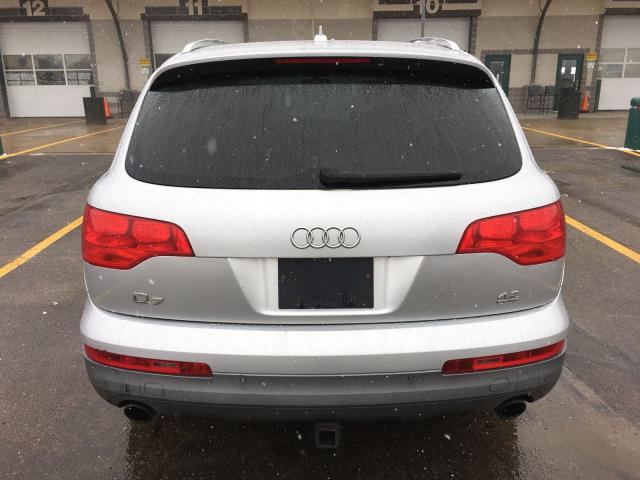 WA1AV74L47D011292 - 2007 AUDI Q7 4.2 QUA SILVER photo 6