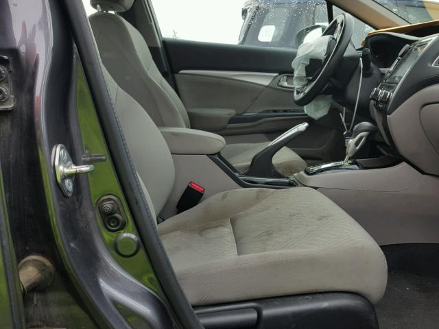 19XFB2F85EE247087 - 2014 HONDA CIVIC EX ვერცხლისფერი ფოტო 5