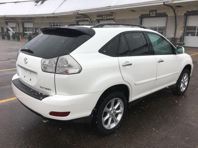 2T2HK31U58C055427 - 2008 LEXUS RX 350 WHITE photo 4