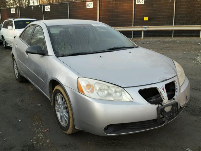 1G2ZG558364151709 - 2006 PONTIAC G6 SE1 SILVER photo 1