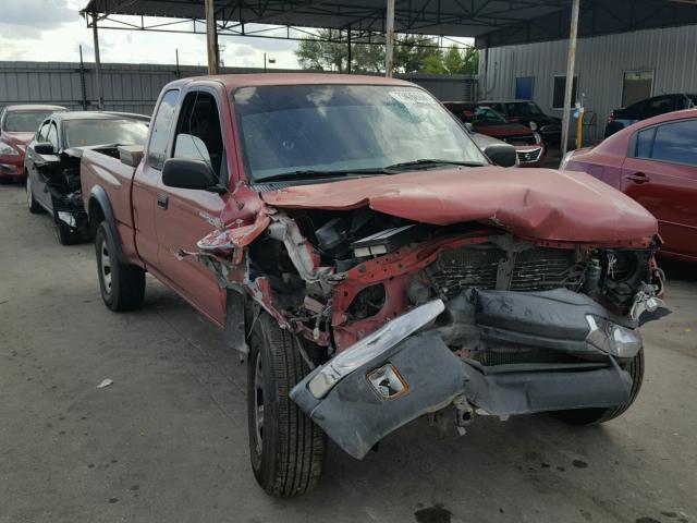 4TASM92N1WZ157059 - 1998 TOYOTA TACOMA XTR RED photo 1