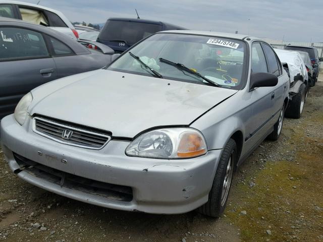 2HGEJ6574WH576238 - 1998 HONDA CIVIC LX SILVER photo 2