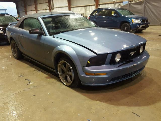 1ZVFT85H755193253 - 2005 FORD MUSTANG GT BLUE photo 1