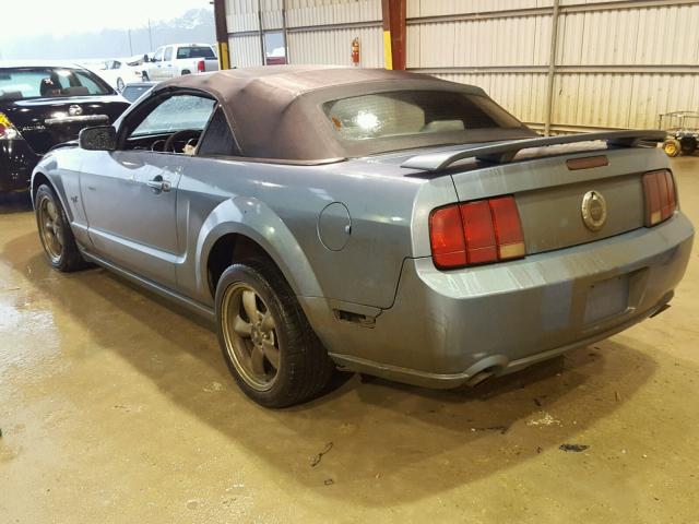 1ZVFT85H755193253 - 2005 FORD MUSTANG GT BLUE photo 3