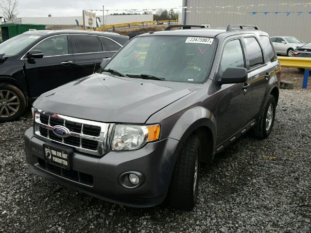 1FMCU0D72CKA45180 - 2012 FORD ESCAPE XLT GRAY photo 2