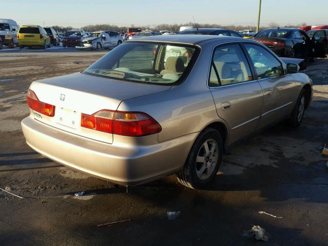 1HGCG5679YA060540 - 2000 HONDA ACCORD SE GOLD photo 4