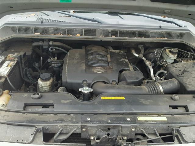 5N1AA08A46N728684 - 2006 NISSAN ARMADA SE SILVER photo 7