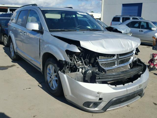 3C4PDCBG9ET175579 - 2014 DODGE JOURNEY SX SILVER photo 6