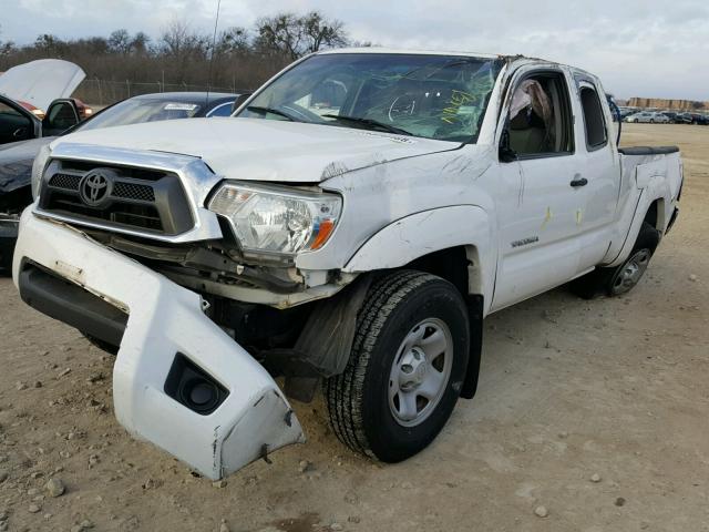 5TFTX4GN4DX024221 - 2013 TOYOTA TACOMA PRE WHITE photo 2