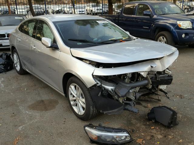 1G1ZE5ST8HF120918 - 2017 CHEVROLET MALIBU LT SILVER photo 1