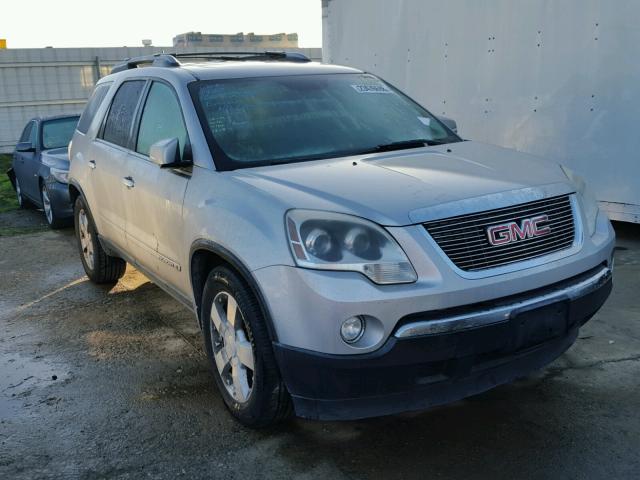 1GKEV337X8J121873 - 2008 GMC ACADIA SLT SILVER photo 1