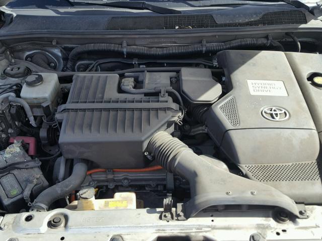 JTEDW21A360015101 - 2006 TOYOTA HIGHLANDER SILVER photo 7