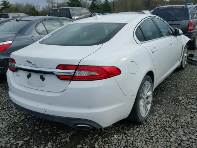 SAJWA0ES6DPS65344 - 2013 JAGUAR XF WHITE photo 4