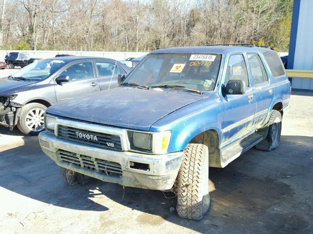 JT3VN39W7M0063770 - 1991 TOYOTA 4RUNNER VN BLUE photo 2