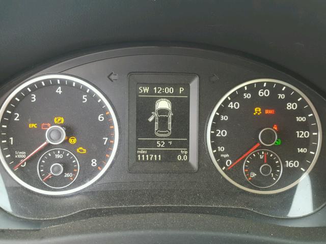 WVGAV7AX6AW531983 - 2010 VOLKSWAGEN TIGUAN S WHITE photo 8