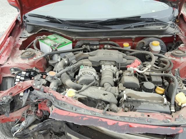 JF1ZNAA1XD1717100 - 2013 TOYOTA SCION FR-S წითელი ფოტო 7