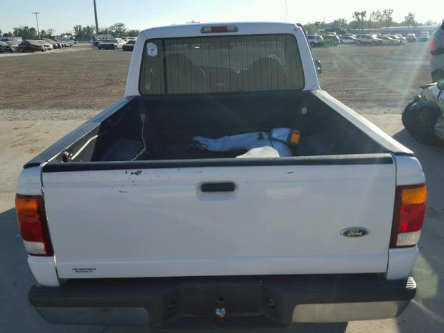 1FTYR10VXXUB14455 - 1999 FORD RANGER WHITE photo 6