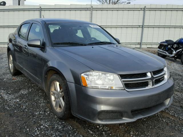 1C3CDZCB0CN156635 - 2012 DODGE AVENGER SX GRAY photo 1