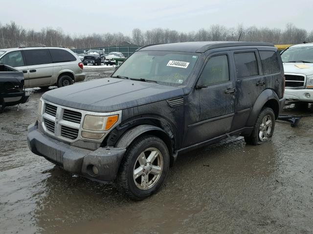 1D8GU58K08W231612 - 2008 DODGE NITRO SLT BLUE photo 2