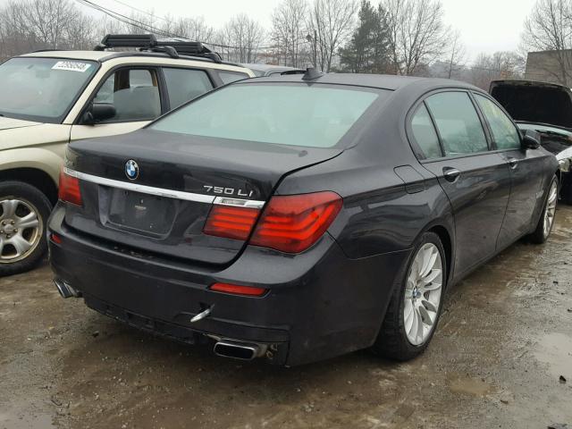 WBAYF8C55DD141312 - 2013 BMW 750LI XDRI BLACK photo 4