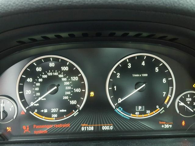 WBAYF8C55DD141312 - 2013 BMW 750LI XDRI BLACK photo 8