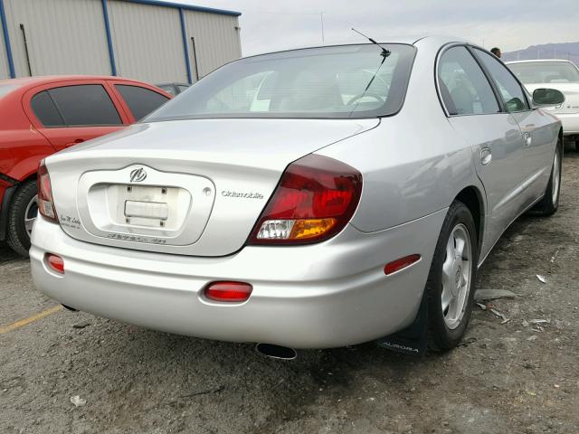 1G3GS64C234107984 - 2003 OLDSMOBILE AURORA 4.0 SILVER photo 4