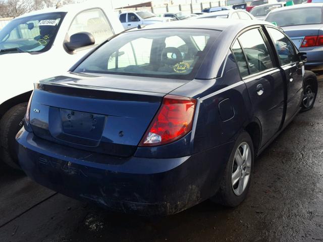 1G8AJ55F37Z183485 - 2007 SATURN ION LEVEL 蓝色 照片 4
