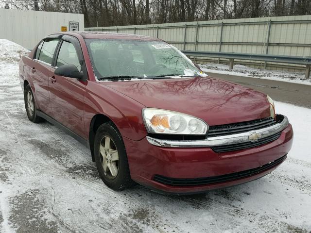 1G1ZT54865F254563 - 2005 CHEVROLET MALIBU LS MAROON photo 1