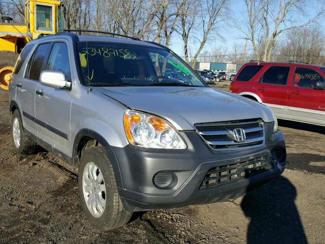 SHSRD78856U433704 - 2006 HONDA CR-V EX SILVER photo 1