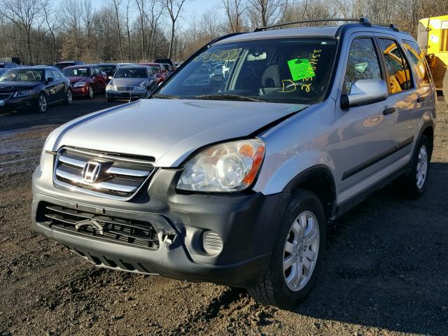 SHSRD78856U433704 - 2006 HONDA CR-V EX SILVER photo 2