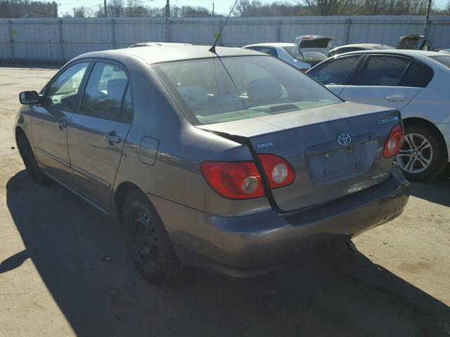 1NXBR32E57Z856885 - 2007 TOYOTA COROLLA CE GRAY photo 3