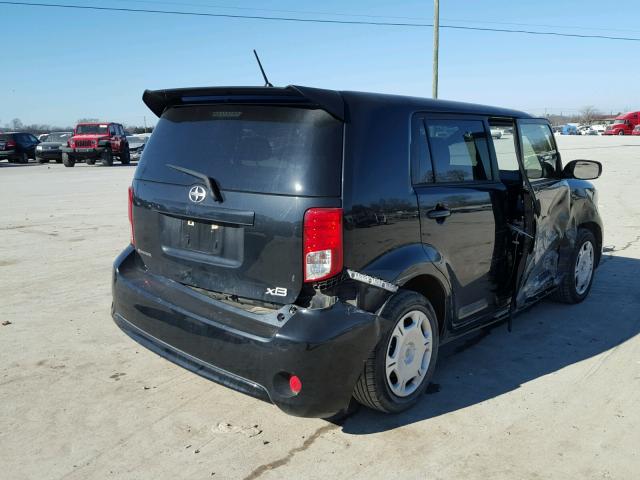 JTLZE4FEXDJ046992 - 2013 TOYOTA SCION XB BLACK photo 4