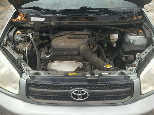 JTEGD20V756002922 - 2005 TOYOTA RAV4 GREEN photo 7