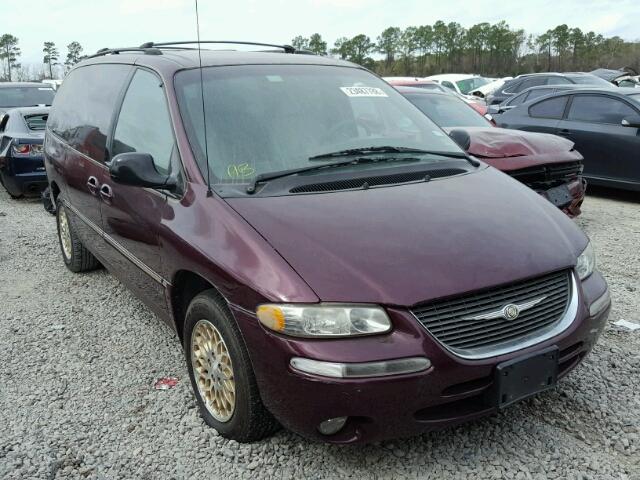 1C4GP64L5WB542502 - 1998 CHRYSLER TOWN & COU MAROON photo 1