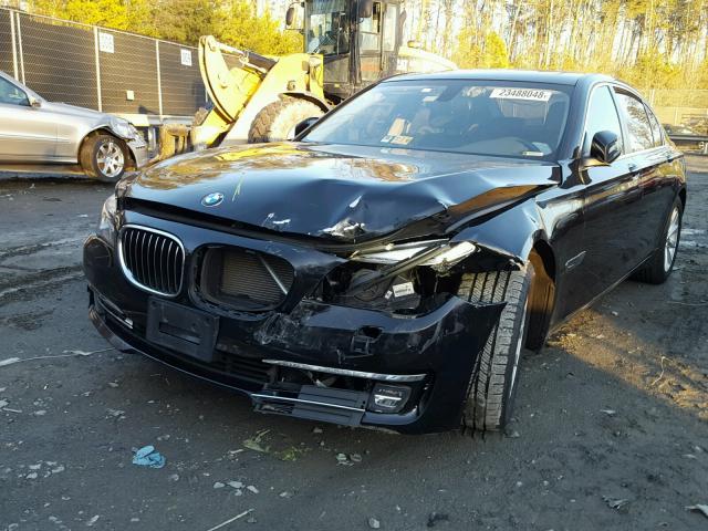 WBAYE4C53FD946904 - 2015 BMW 740 LI BLACK photo 2