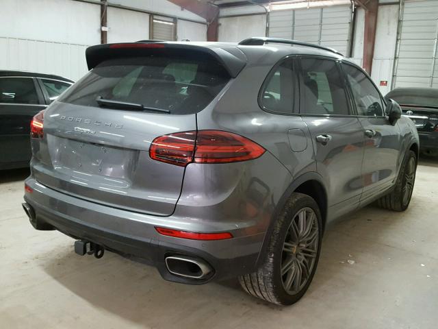 WP1AA2A2XGKA36725 - 2016 PORSCHE CAYENNE CHARCOAL photo 4