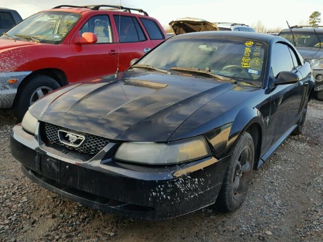 1FAFP40481F183765 - 2001 FORD MUSTANG BLACK photo 2