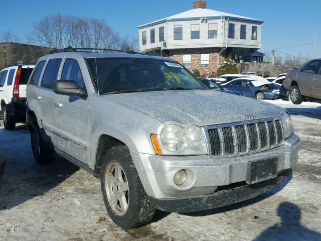 1J8HR58N75C729925 - 2005 JEEP GRAND CHER SILVER photo 1