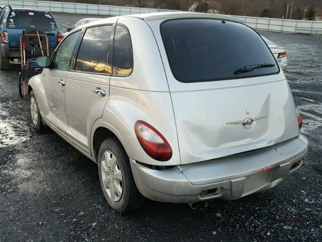 3A4FY48BX6T216279 - 2006 CHRYSLER PT CRUISER SILVER photo 3